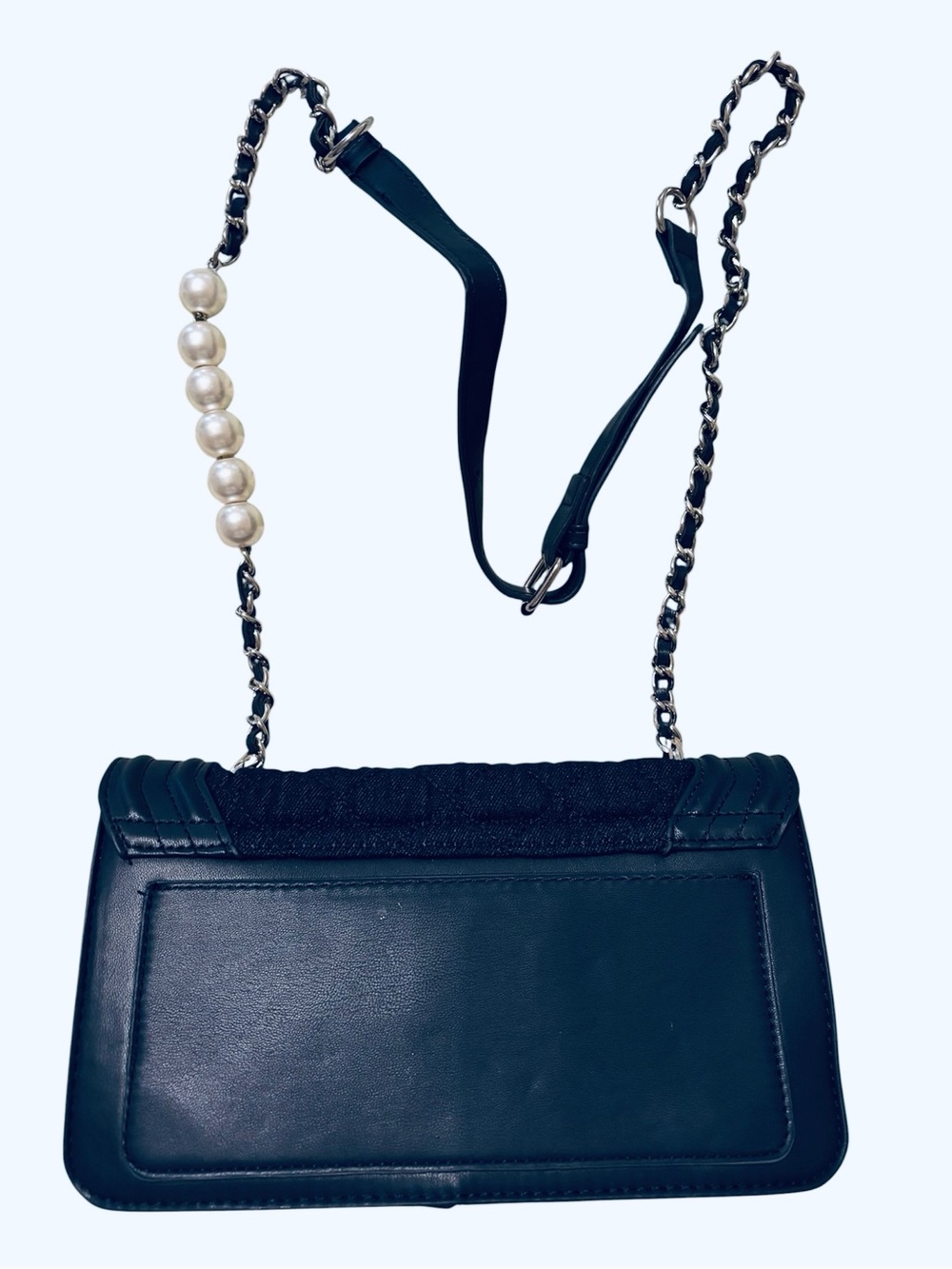 Badgley Mischka dark denim studded crossbody - Picture 2 of 9